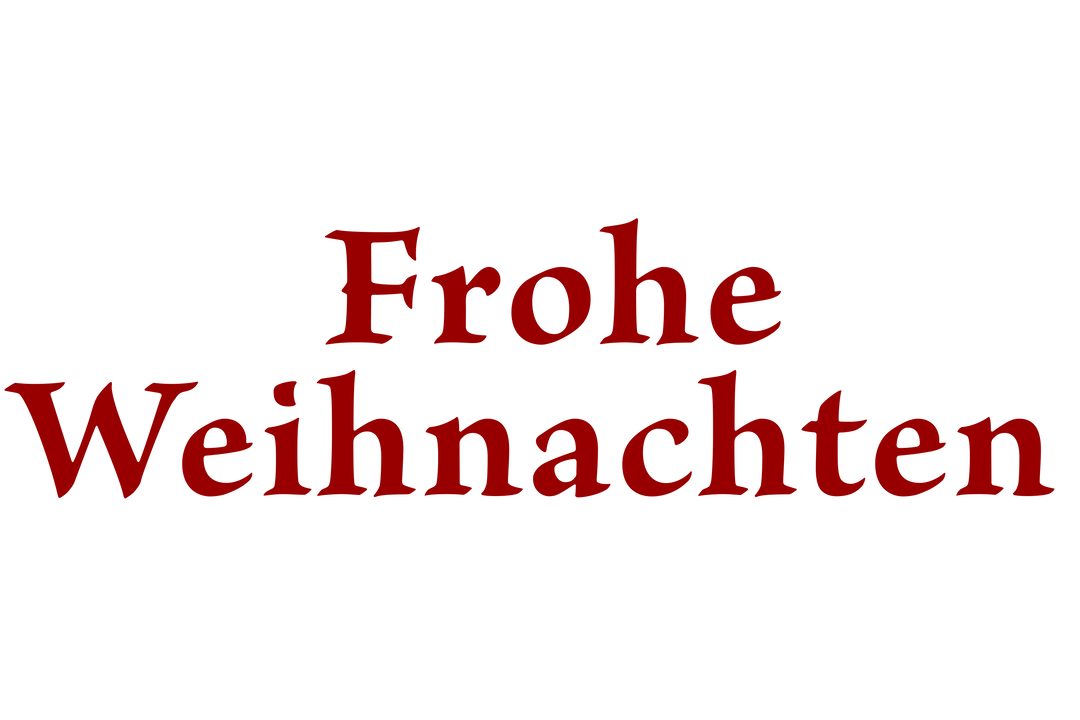 Frohe Weihnachten Text on Transparent Background for Christmas Messages - Download Free Stock Images Pikwizard.com