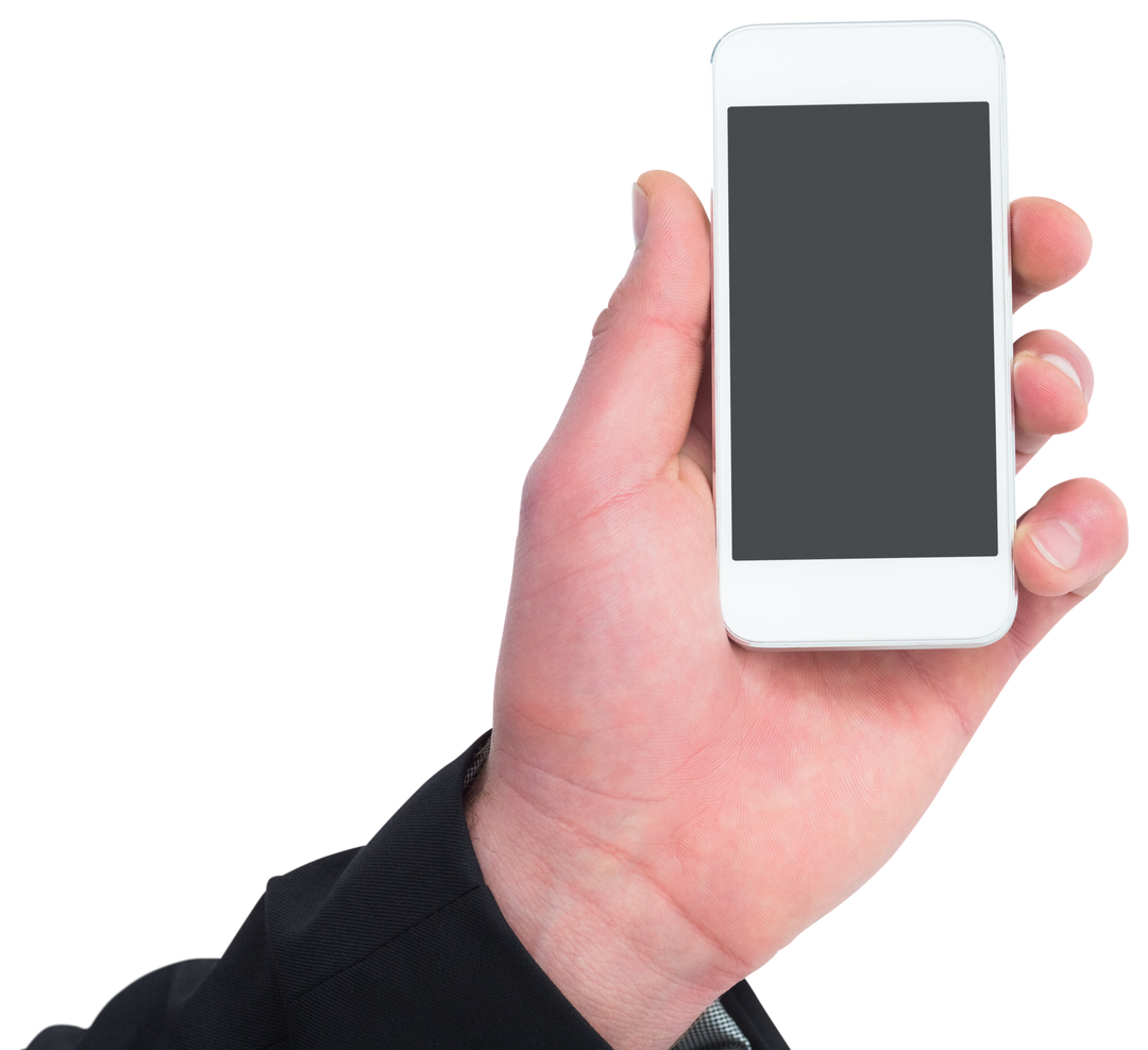 Hand Holding Smartphone with Transparent Background - Download Free Stock Images Pikwizard.com