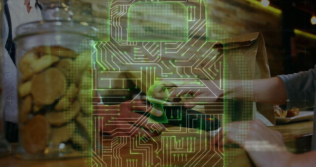 Digital Security Overlay for Cashless Transactions