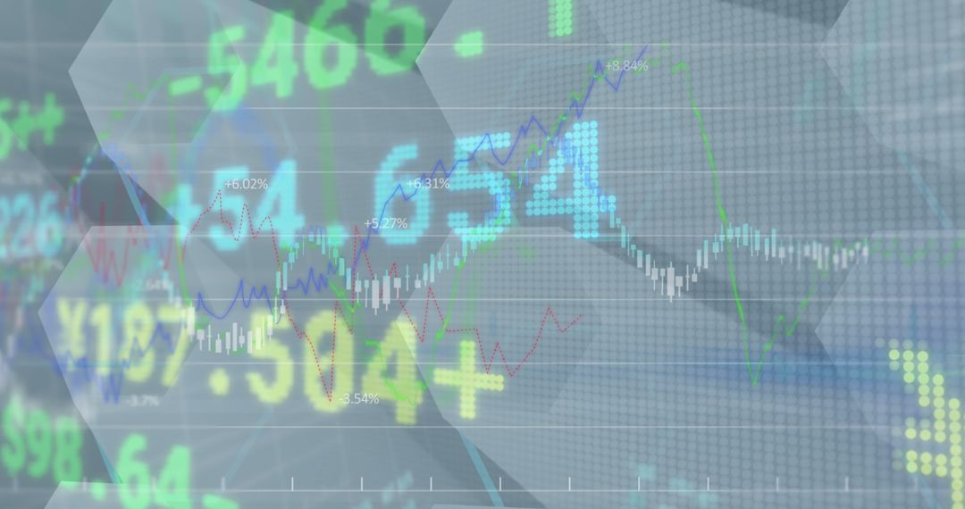 Dynamic Stock Market Data Visualization on Trading Screen