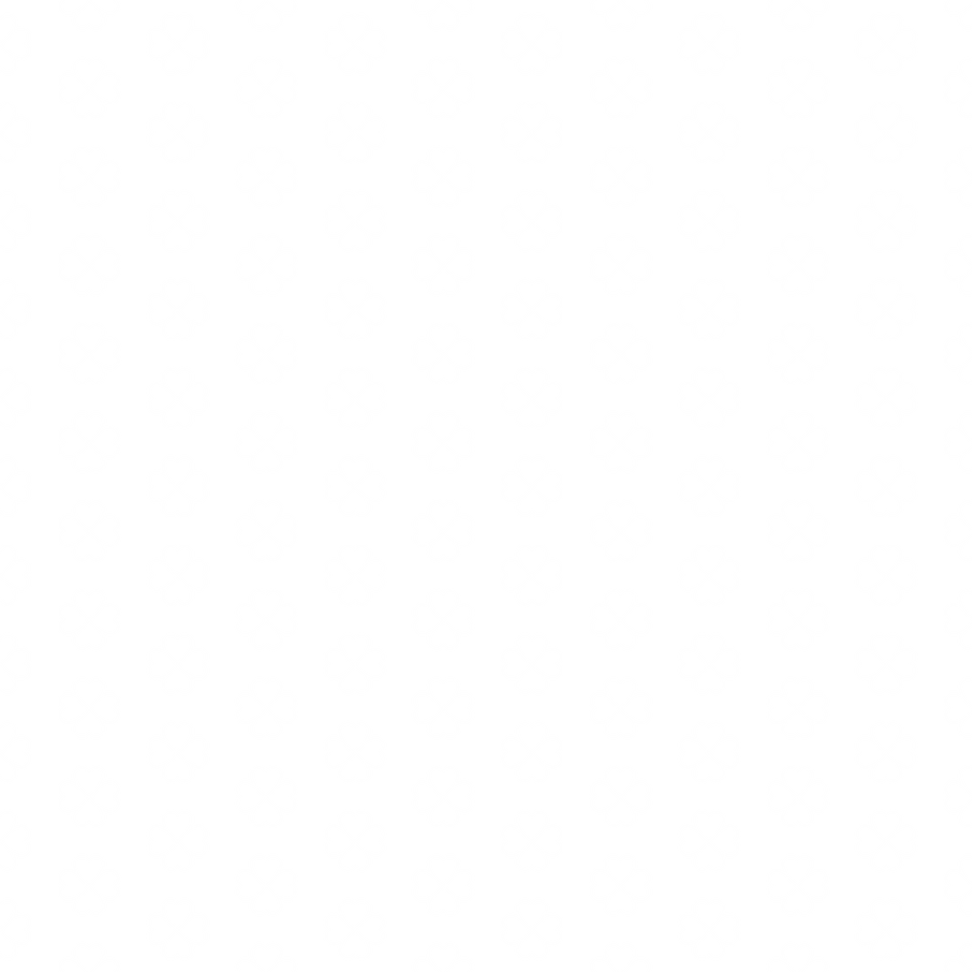 Abstract Clover Pattern Design on Transparent Background