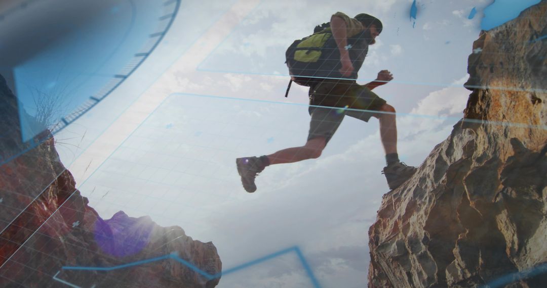 Adventure Seeker Conquering Wilderness with Data Insights