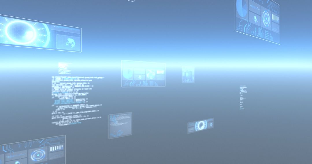 Digital Interface with Data Processing and Scopes - Free Images, Stock Photos and Pictures on Pikwizard.com