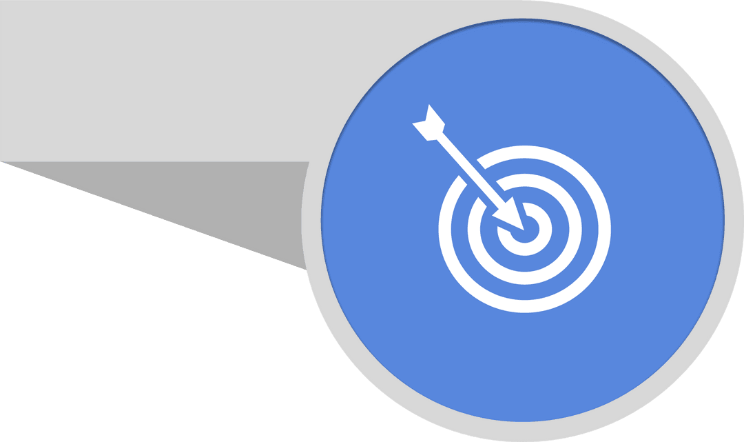 Transparent Aim Target Icon Vector Illustration