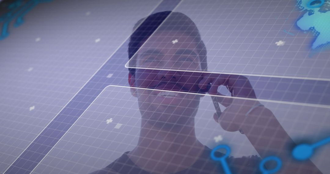 Innovative Communication Technology Digital Age Concept