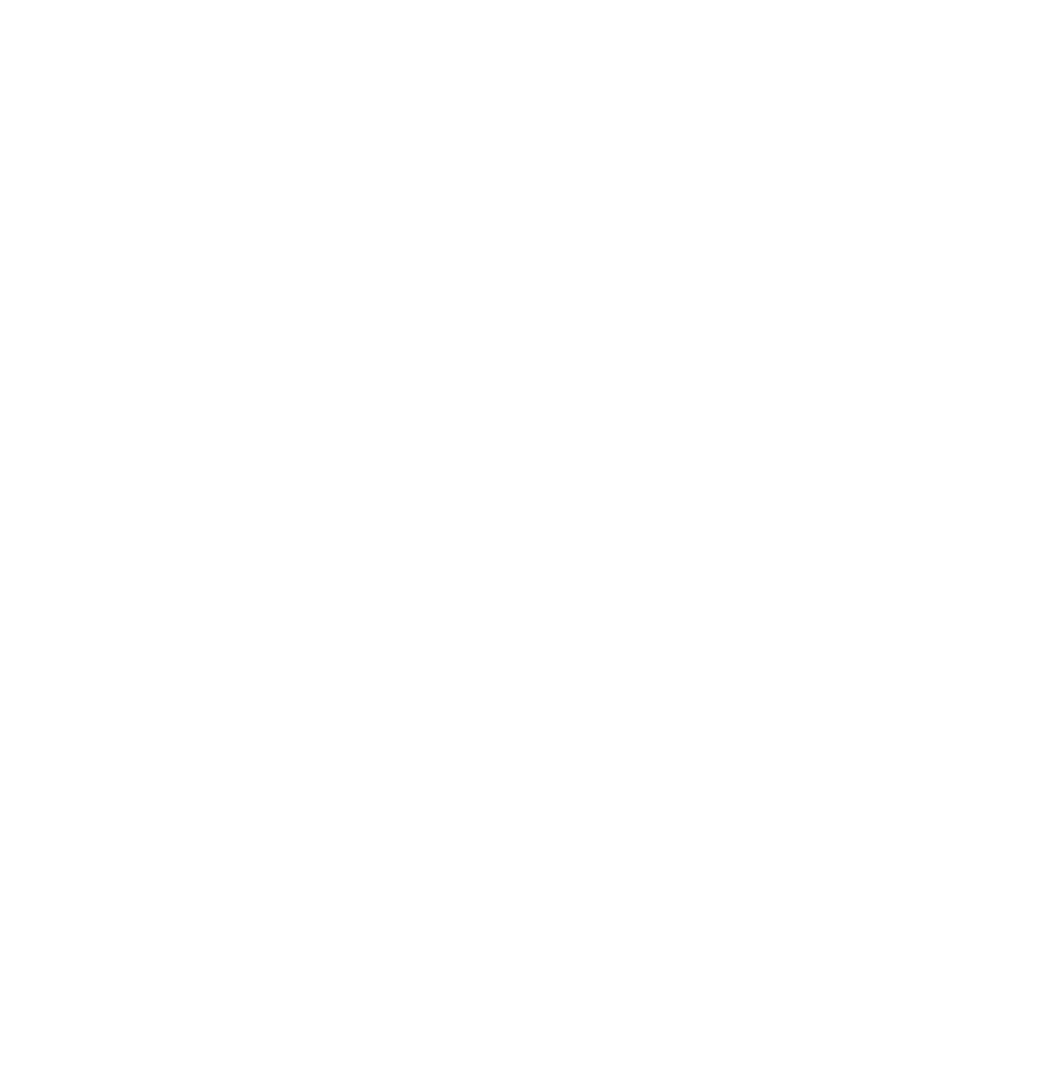 Transparent Gingerbread Man Outline on White