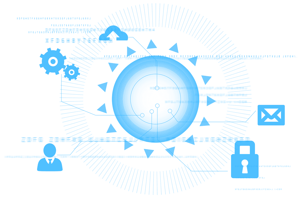 Transparent Digital Data Processing and Media Concept