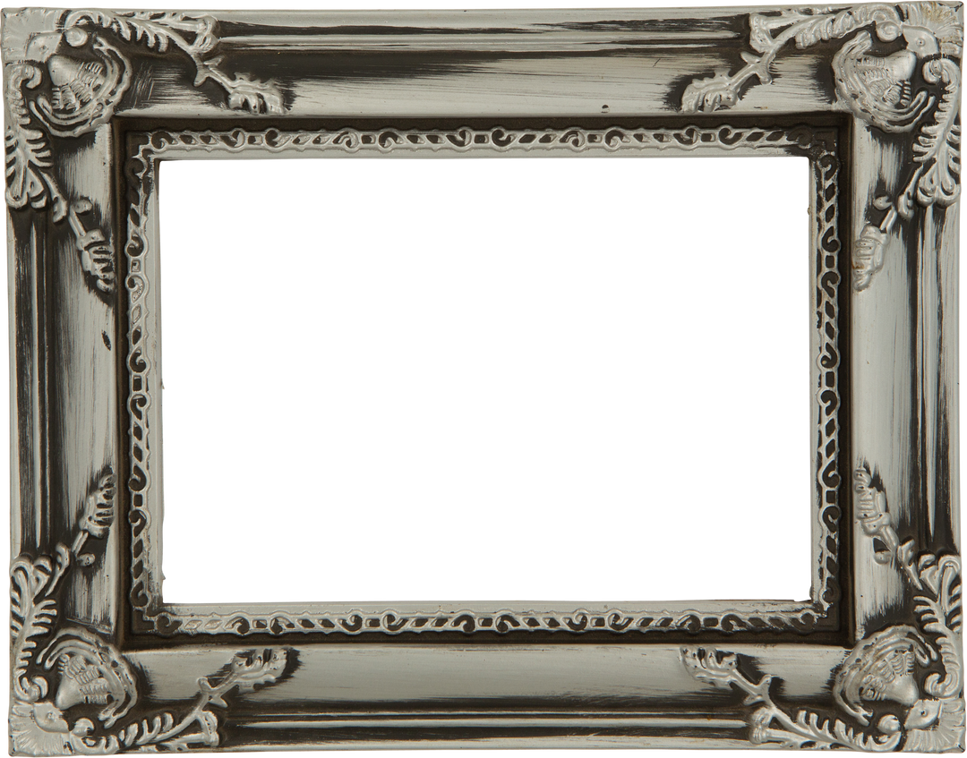 Antique Wooden Rectangular Frame with Ornate Details on Transparent Background - Download Free Stock Images Pikwizard.com