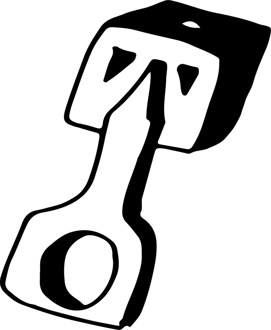 Transparent Complex Car Engine Gear Part