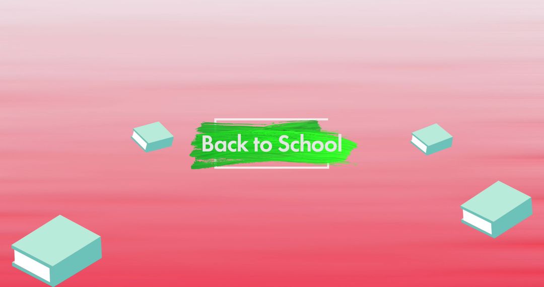 Vibrant Back to School Concept with Educational Icons