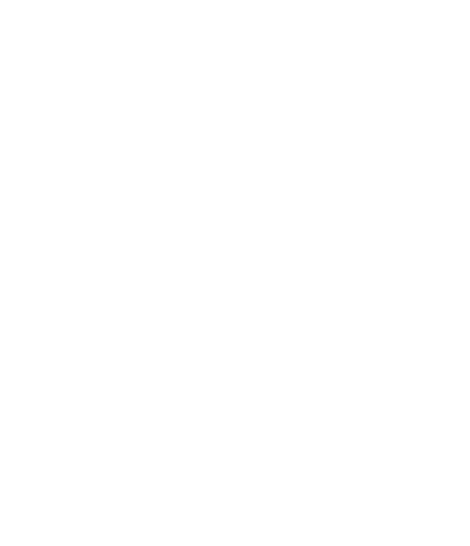 White Minimalist Cursor Icon on Transparent Background