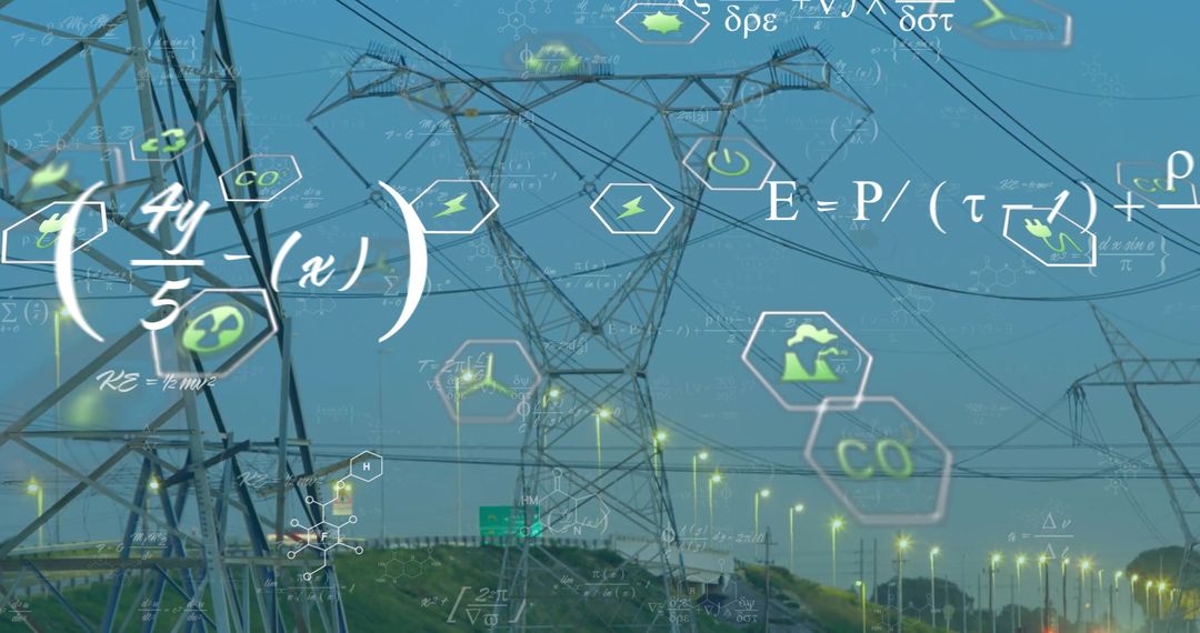 Digital Data Overlay on Eco-Friendly Electricity Grid