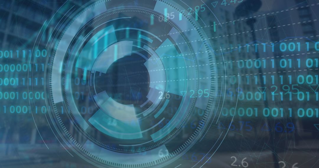 Digital Scope Interface Over DNA Visualization