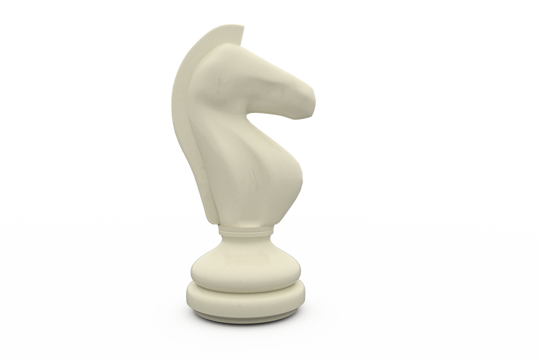 White Chess Knight on Transparent Background - Download Free Stock Images Pikwizard.com