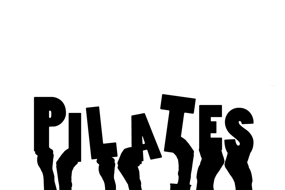 Pilates Exercise Hands Illustration on Transparent Background