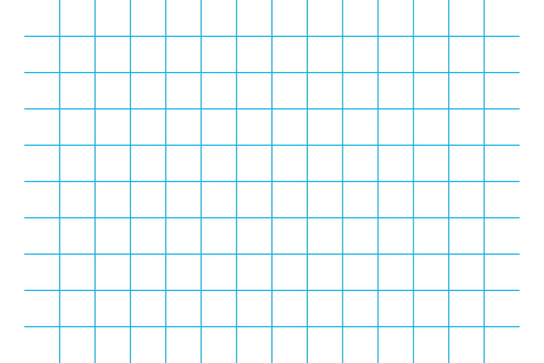Transparent Blue Grid Pattern on Clear Background