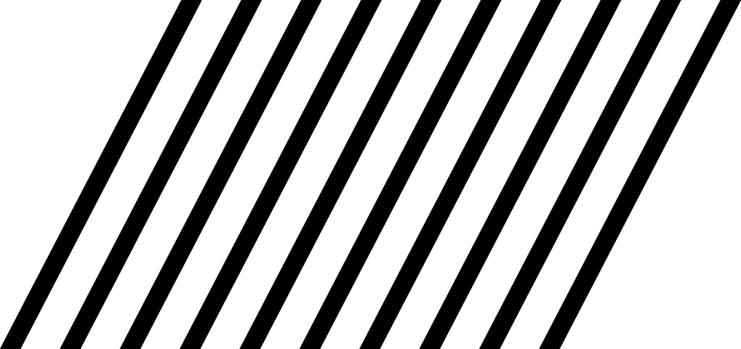 Diagonal Black Lines on Transparent Background for Design