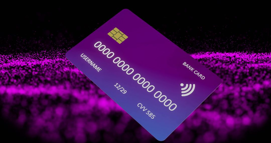 Digital Credit Card and Cybersecurity Concept - Free Images, Stock Photos and Pictures on Pikwizard.com