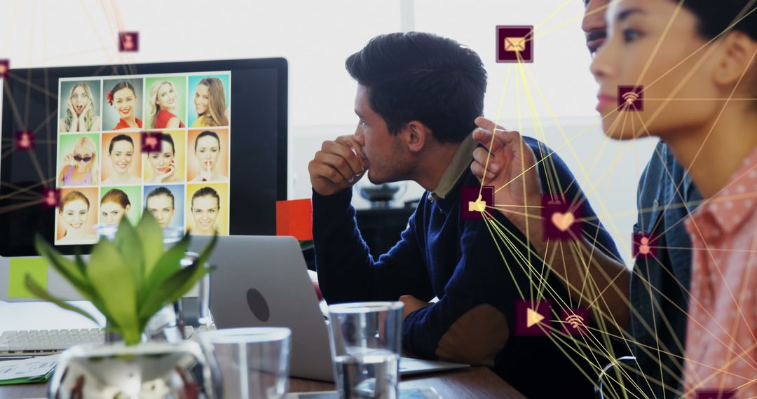 Team Collaboration on Digital Portrait Analysis