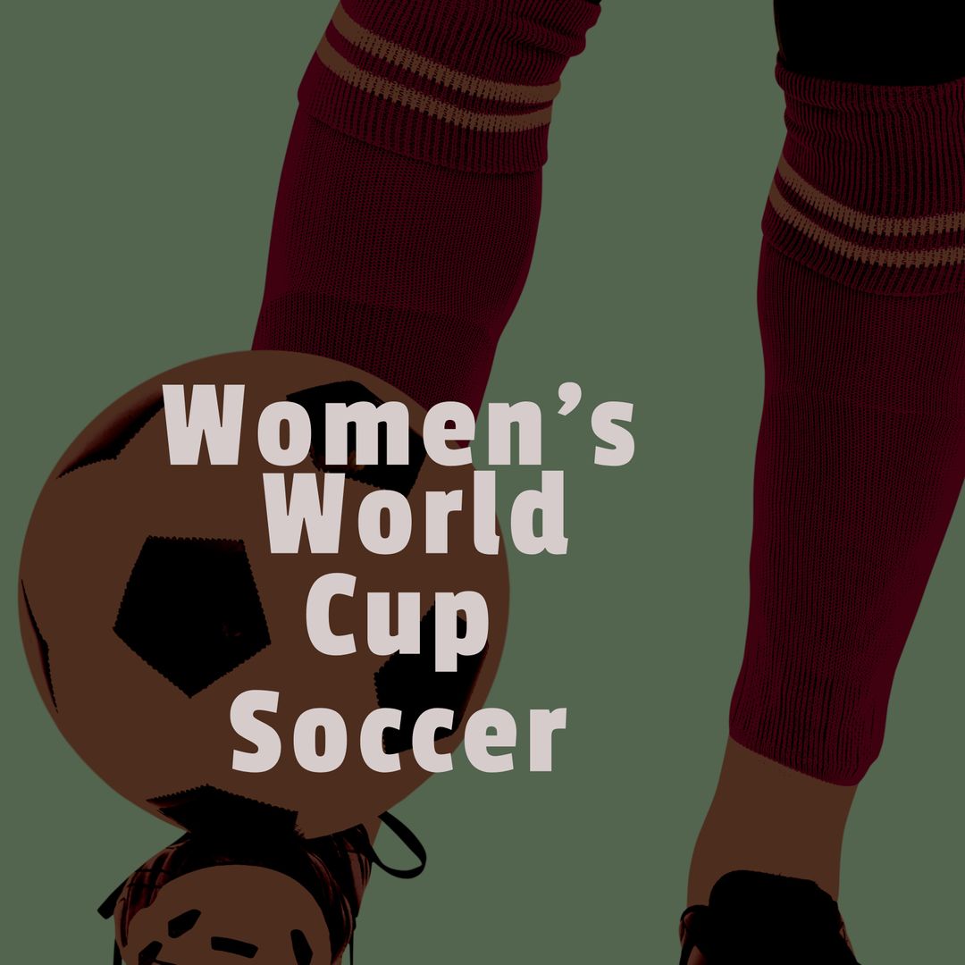 Women's World Cup Soccer Tournament Promotion Design