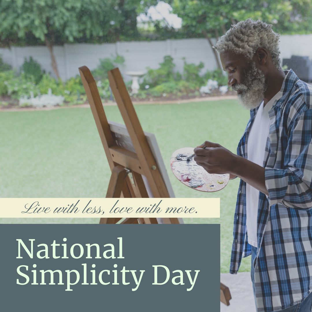 Celebrating National Simplicity Day with Art in the Garden