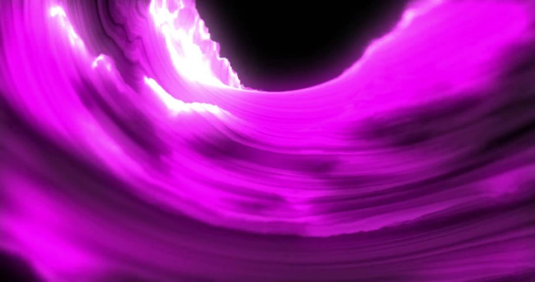 Vibrant Abstract Purple Digital Swirl Design