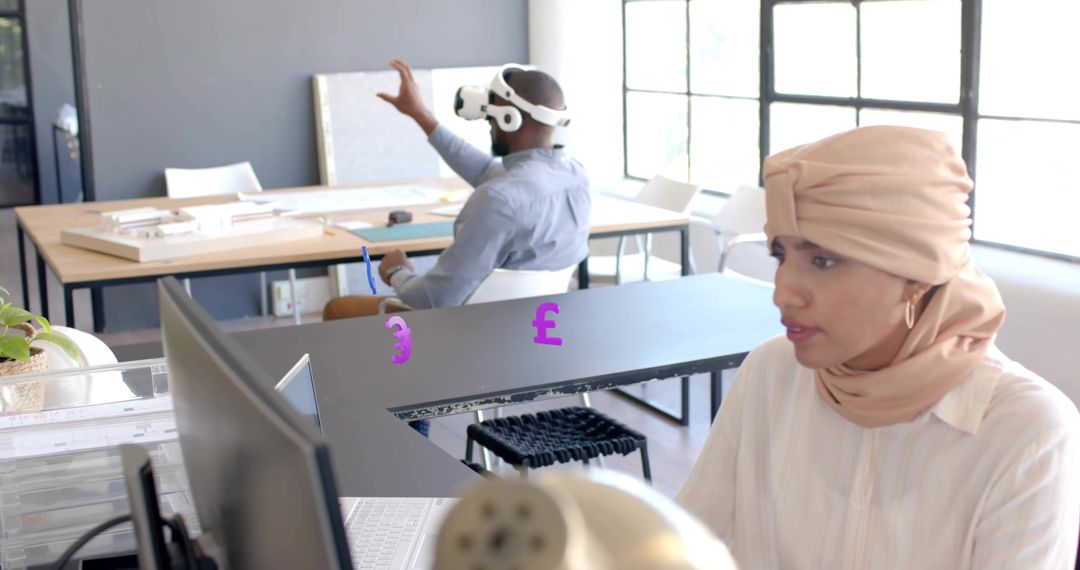 Office Collaboration with Modern Technology and Virtual Reality