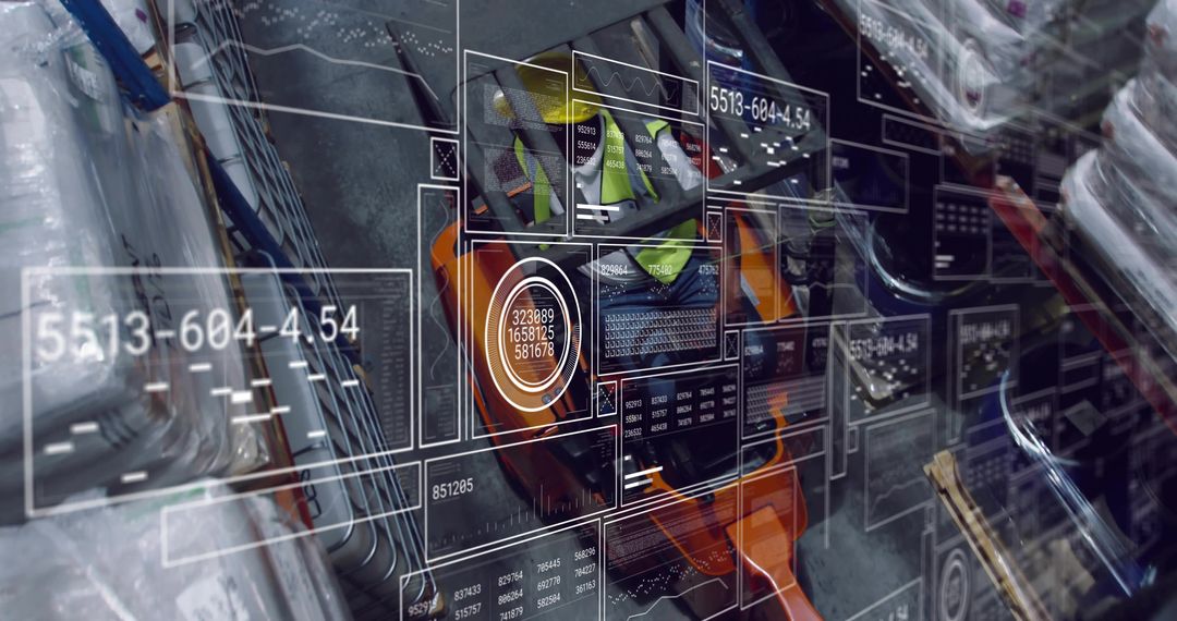 Smart Warehouse Automation Sensor Data on Forklift Operations