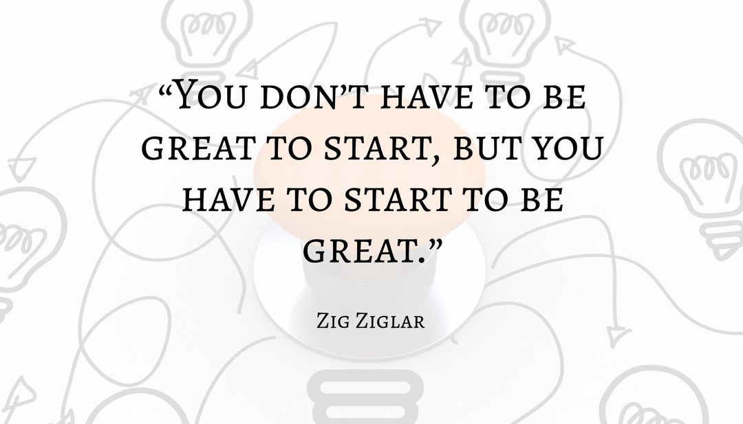 Motivational Quote by Zig Ziglar for Inspiration