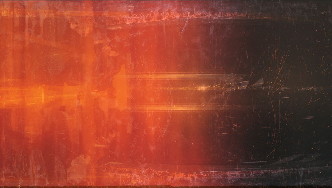 Industrial Grunge Texture with Orange and Brown Gradient