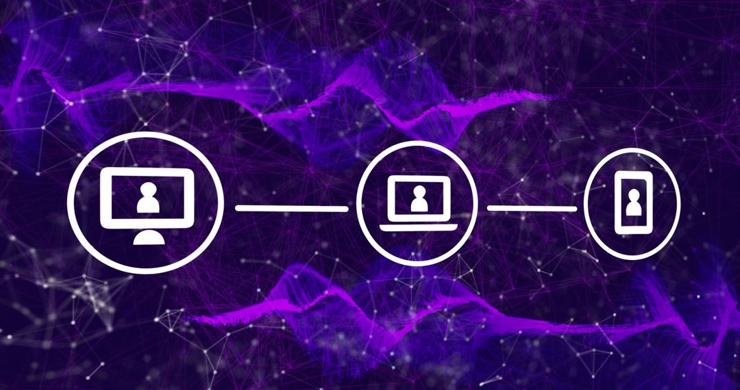 Digital Data Processing and Network Connection Visualization