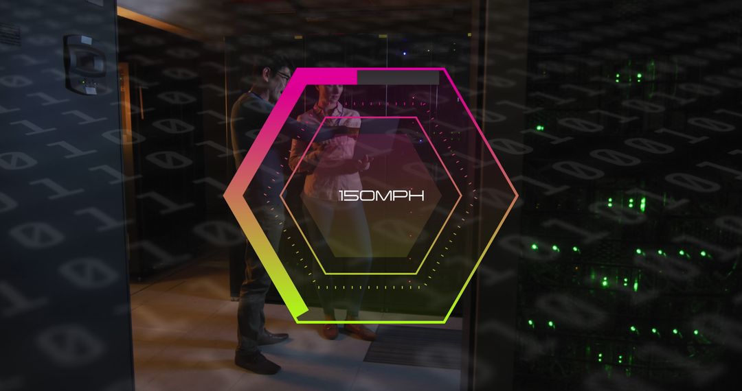 Speed Gauge Over Engineers by Servers in Data Center