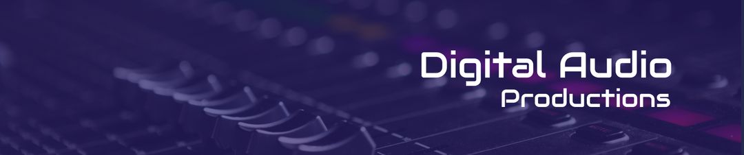 Mixing Console Digital Audio Productions Banner