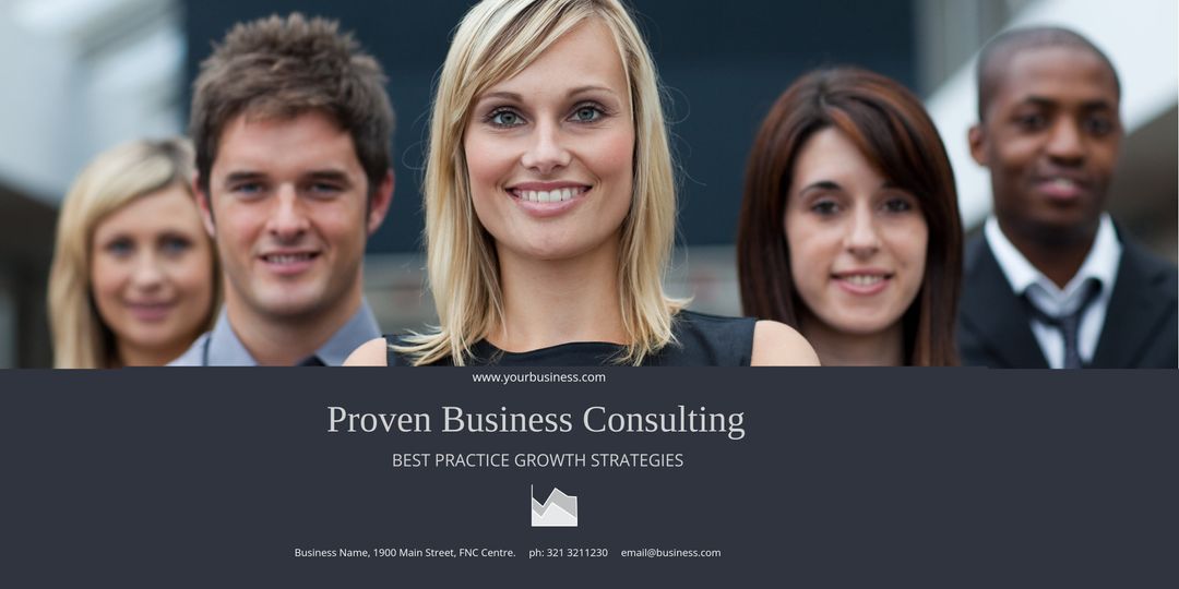 Professional Consulting Team Representing Diversity and Expertise