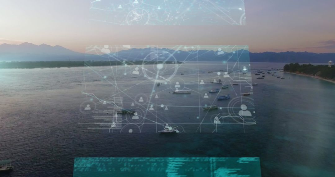 Digital integration in nature: connecting ocean views with technology