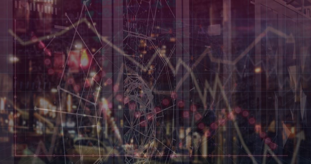 Abstract Financial Market Network with Urban Background