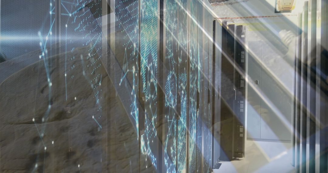 Digital Network Projection on Data Center Servers