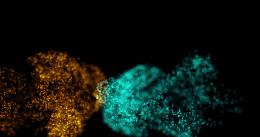 Dynamic Neon Particles Background for Digital Projects