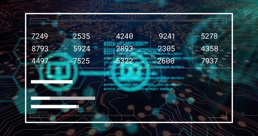 Abstract Tech Interface with Brain Visualization and Data - Free Images, Stock Photos and Pictures on Pikwizard.com