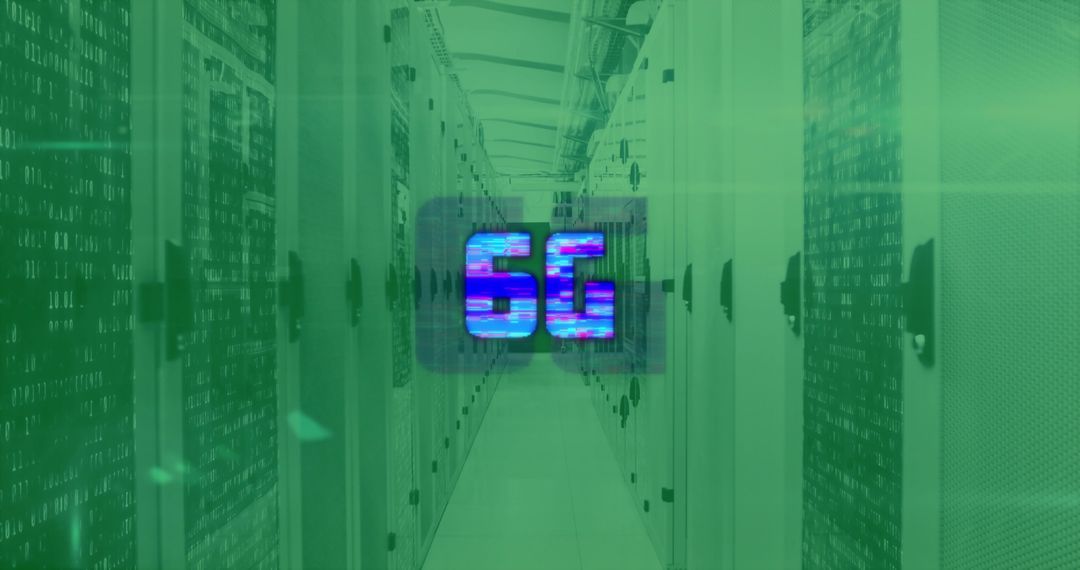 Futuristic 6G Technology with Digital Servers