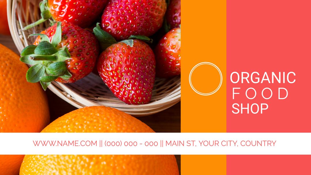 Vibrant Organic Fruits Highlight Freshness and Vitality