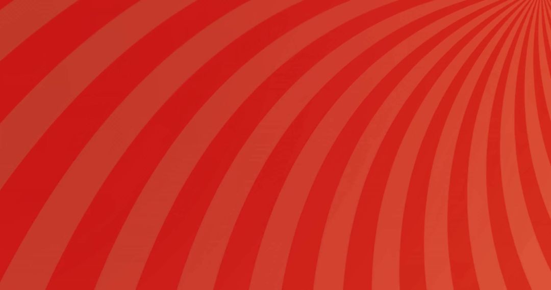 Red Dynamic Abstract Background with Curved Line Patterns