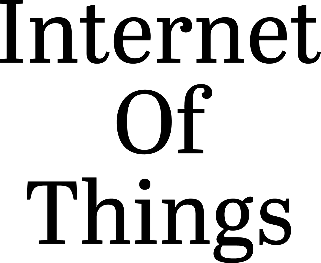 Transparent Technology Icons for IoT Solutions