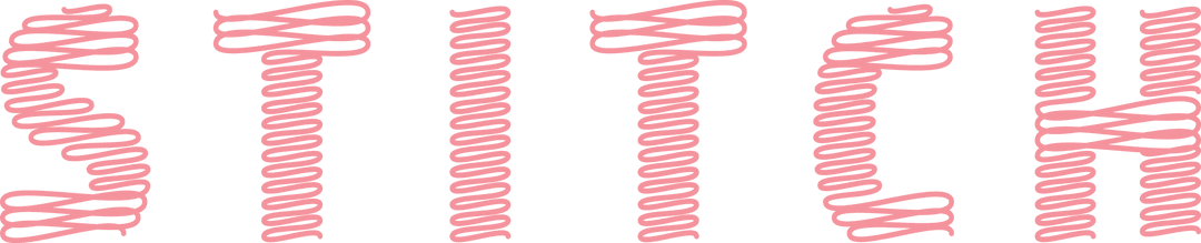 Transparent Thread Style Text Illustration Art Design