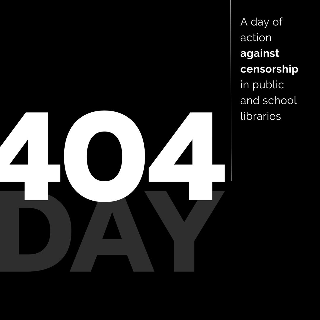 Vibrant 404 Day Activism Event Poster Design
