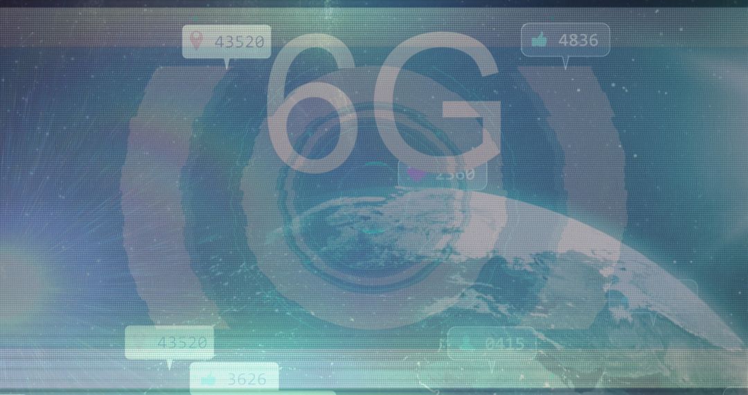 6G Technology and Global Digital Connectivity Concept