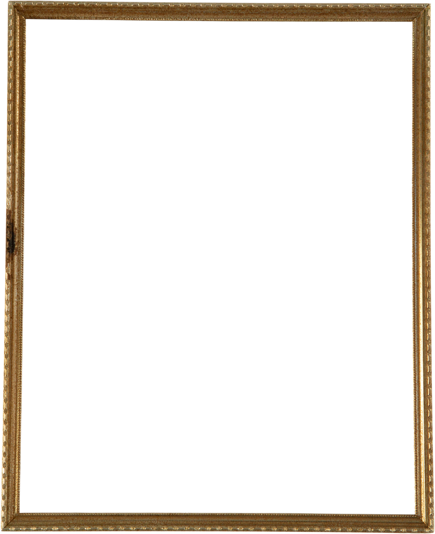 Transparent Gold Painted Picture Frame with Ornate Design - Download Free Stock Images Pikwizard.com