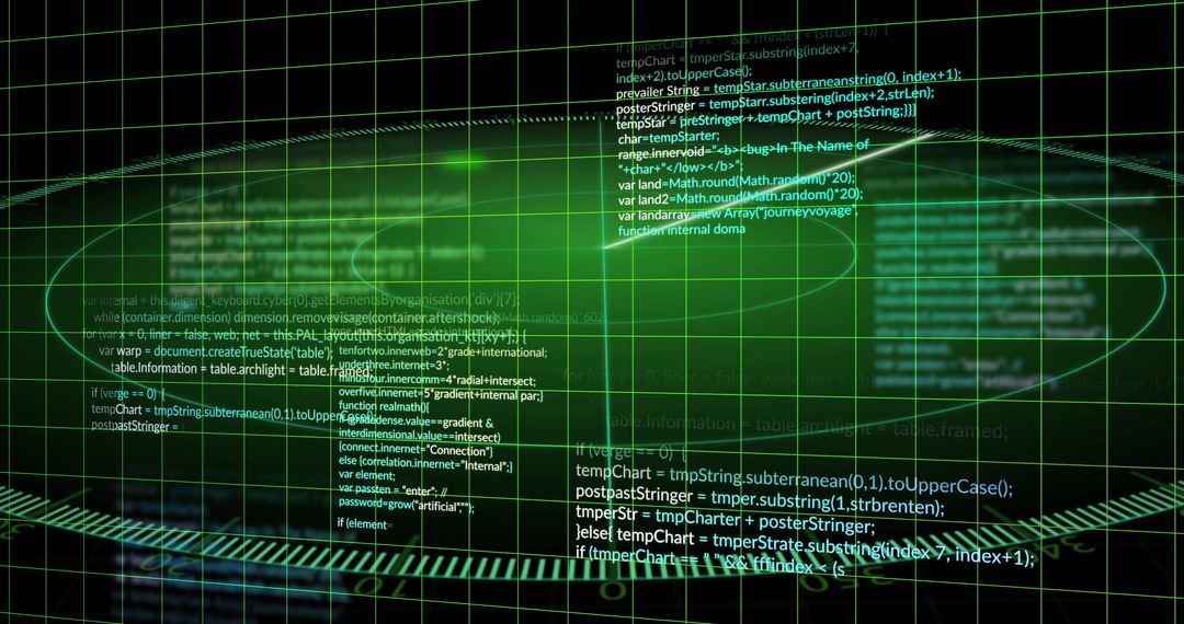 Futuristic Data Processing Interface with Computer Code Overlay - Free Images, Stock Photos and Pictures on Pikwizard.com