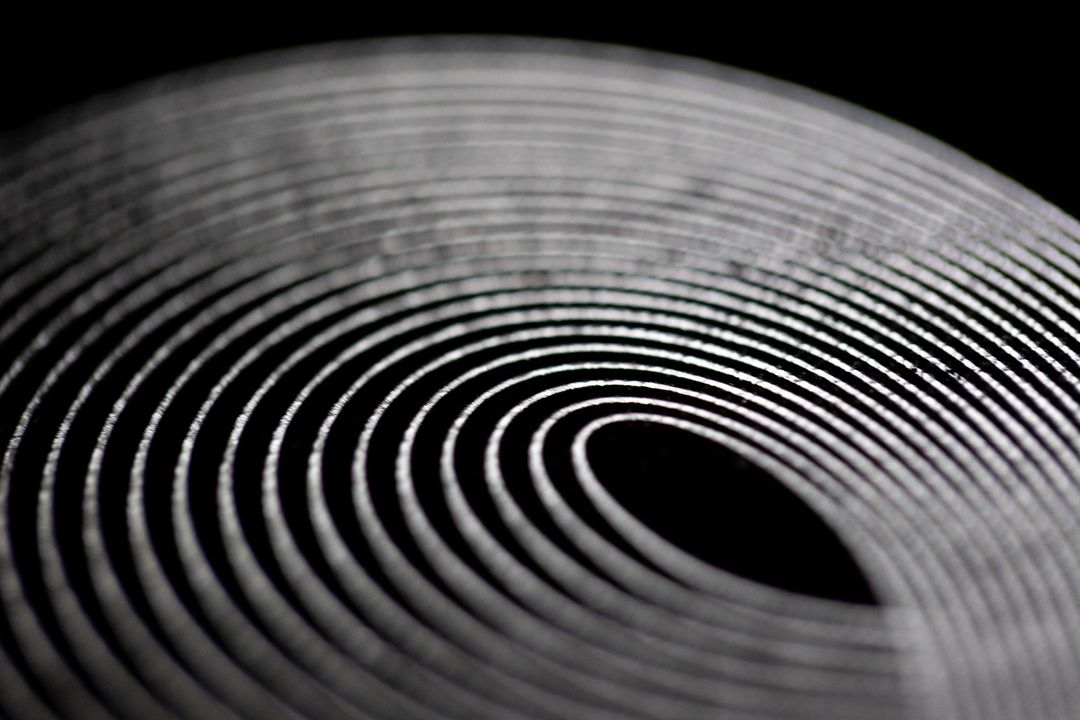 Spiral Design in Black and White