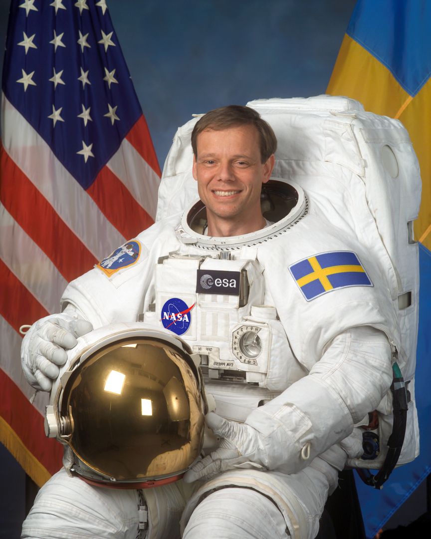 Official portrait of Astronaut Christer Fuglesang. - Free Images, Stock Photos and Pictures on Pikwizard.com